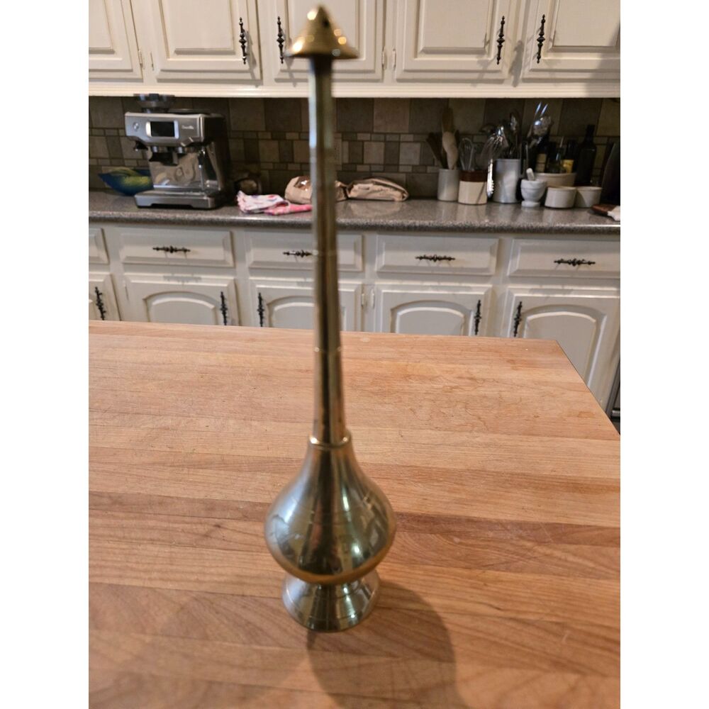 Handcrafted Brass Rose Water Sprinkler Gulab Pash Perfume Sprinkler Holy